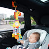Musical Plush Animal Rattle & Teether Toy for Babies