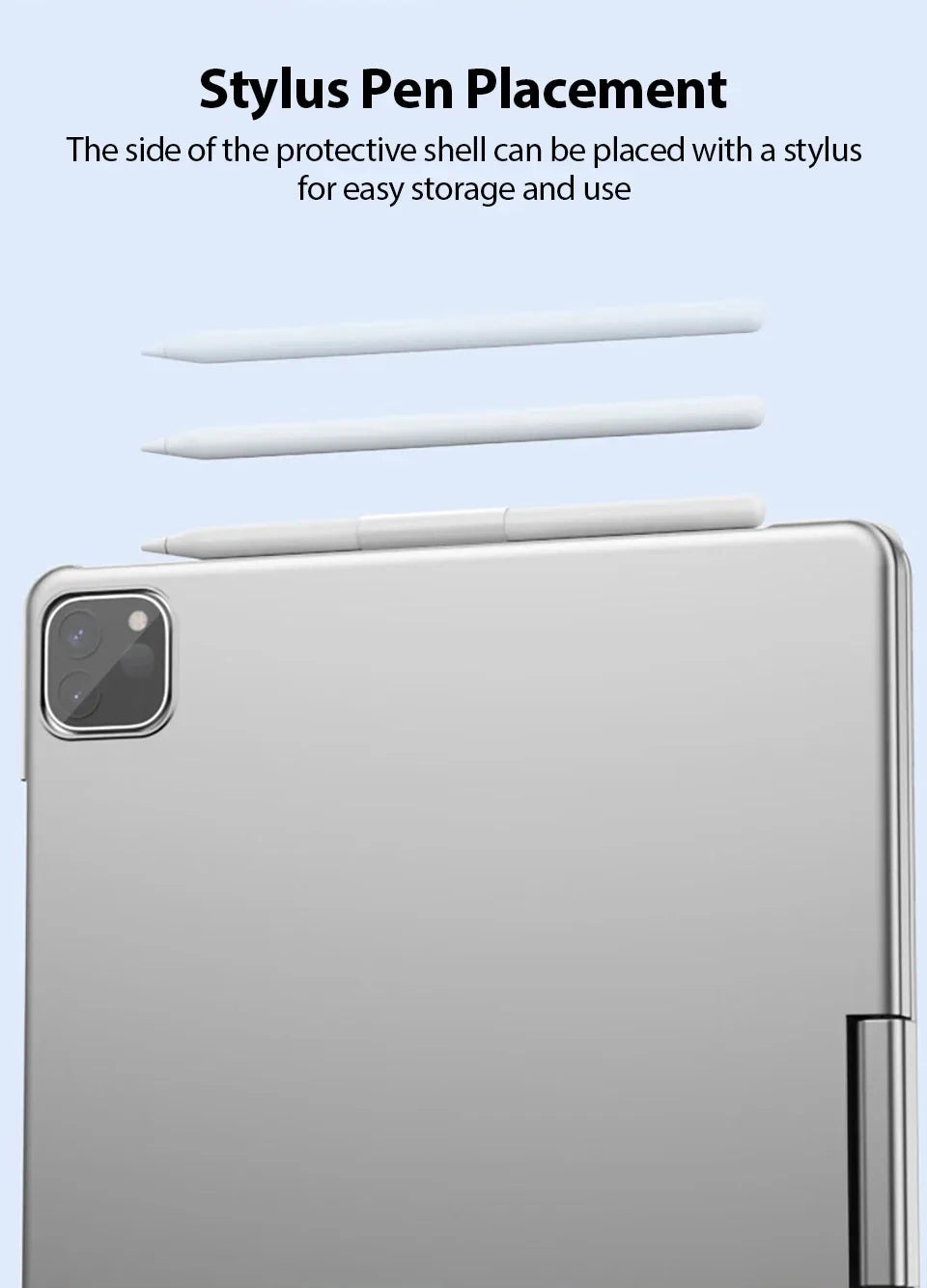 360° Rotating iPad Keyboard Case with Touchpad