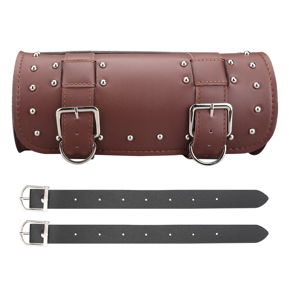 Motorcycle PU Leather Utility Saddlebag