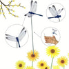 Colorful 3D Dragonfly Garden Decorations