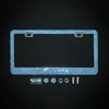 Crystal Rhinestone License Plate Frame for Cars