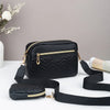 Quilted Crossbody Bag with Detachable Mini Pouch