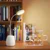 Heart-Shaped Acrylic Thank You Desk Decor with Message