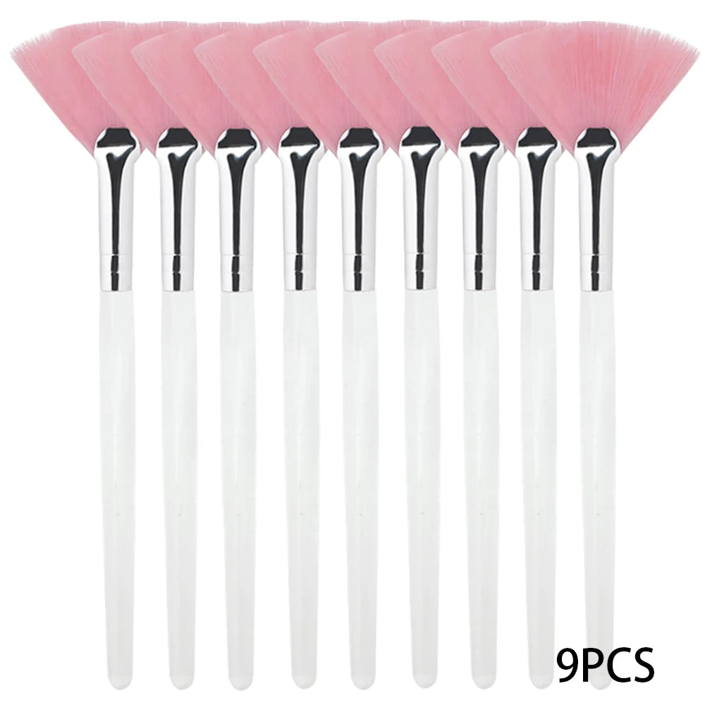 Soft Facial Mask Brushes Set for Smooth, Even Application