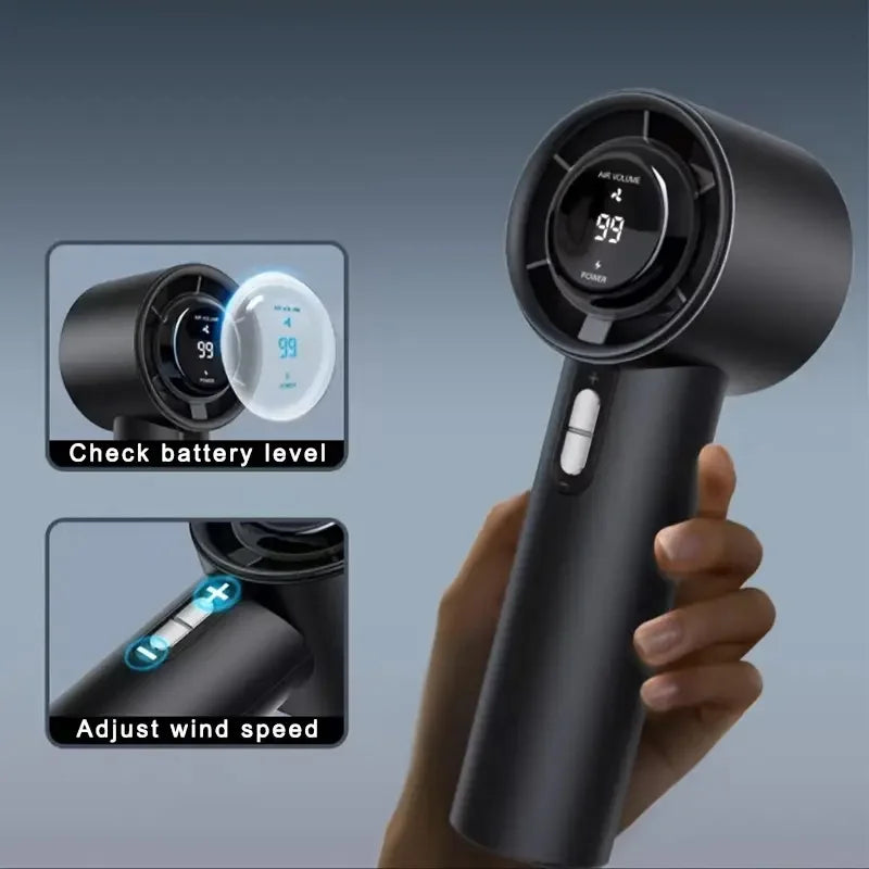 Portable Rechargeable Handheld Fan