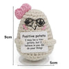 Handmade Crochet Pocket Hug Doll with Custom Message