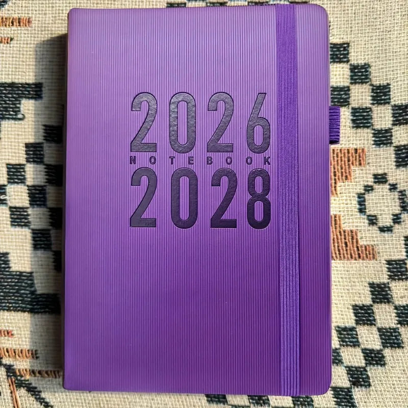 Three-Year Monthly Planner (2026–2028)