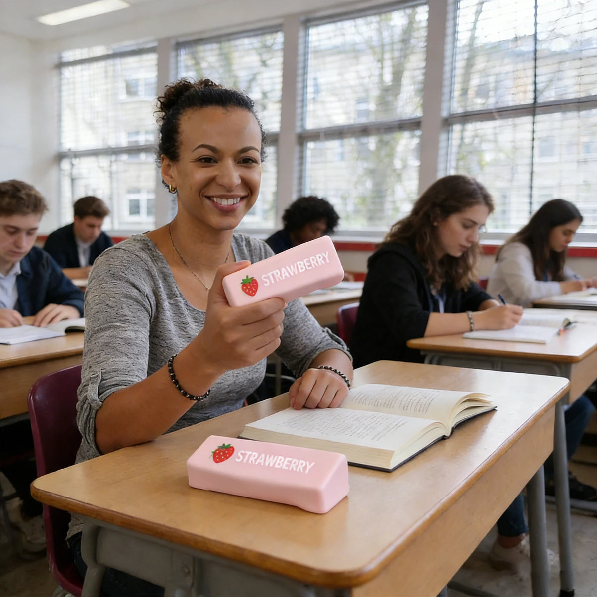 Jouet anti-stress en beurre pressable réaliste
