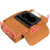 Multifunctional Car Armrest Cushion with Storage and Cup Holder