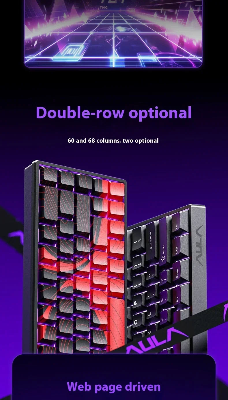 Aula Win60/Win68 Magnetic Switch Gaming Keyboard with 8K Polling
