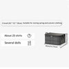 Large Foldable Non-Woven Storage Bag with Zipper and Handles