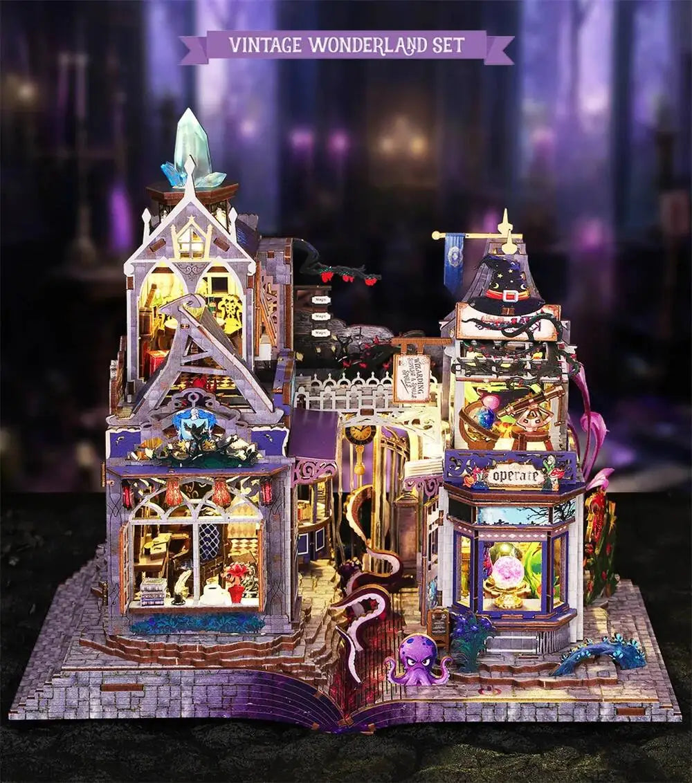 Wooden Miniature House Kit – The Gate of Secret Realm