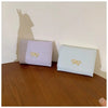 Compact Bow Tri-Fold Wallet with Multiple Card Slots