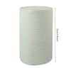 A roll of light green reusable microfiber tear-off towel for kitchen cleaning.