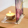 Acrylic Rose Gothic Arch Bookend for Bookshelf Decor