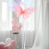 Lifelike 3D Silk Butterfly Decoration for Events and Photography