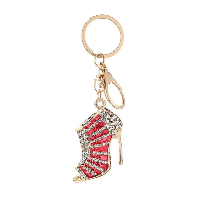 Porte-clés Talon Haut Strass