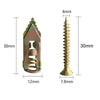 Heavy-Duty Self-Drilling Drywall Anchors with Screws