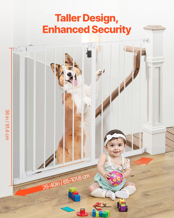 Walk-Through Safety Gate for Babies and Pets