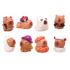 Glow-in-the-Dark Halloween Witch & Pumpkin Figurine Set