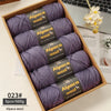 Chunky Alpaca Wool Knitting Yarn – 500g Multi-Color Set for Cozy Winter Projects
