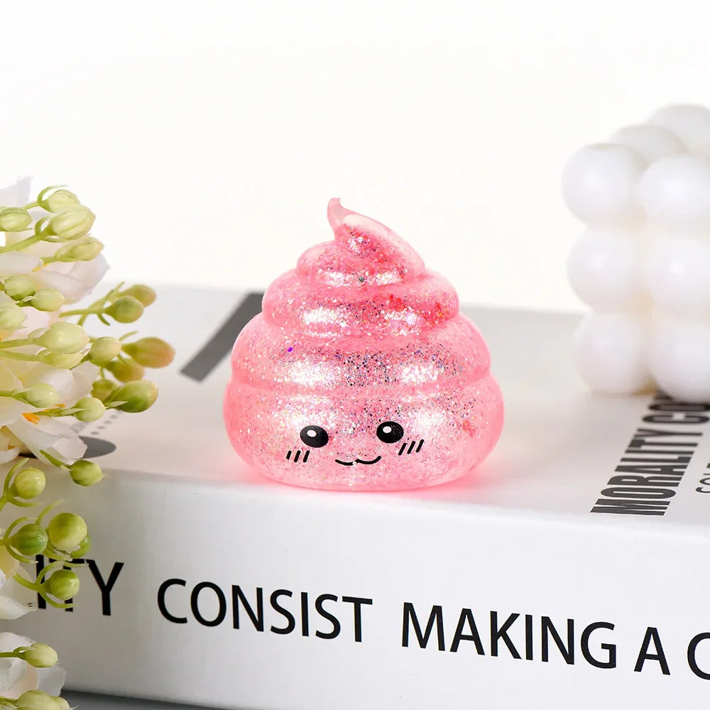 أدوات ضغط (Squishy) ومُهدئات للتوتر لامعة