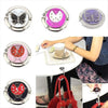 Folding Butterfly Pattern Purse Hook for Bags