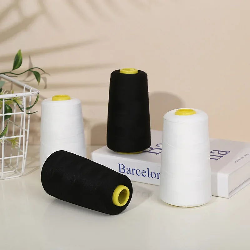 Durable Polyester Sewing Thread 40S/2 — 3000 Yards for Home Tailoring & Crafting