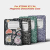 Composition Book Style Folio Case with Magnetic Closure for XTEINK X3 and X4