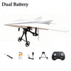 Electric Paper Airplane Kit with Gyro Stabilizer Remote Control