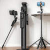 AI Face-Tracking Selfie Stick Tripod with Bluetooth Remote
