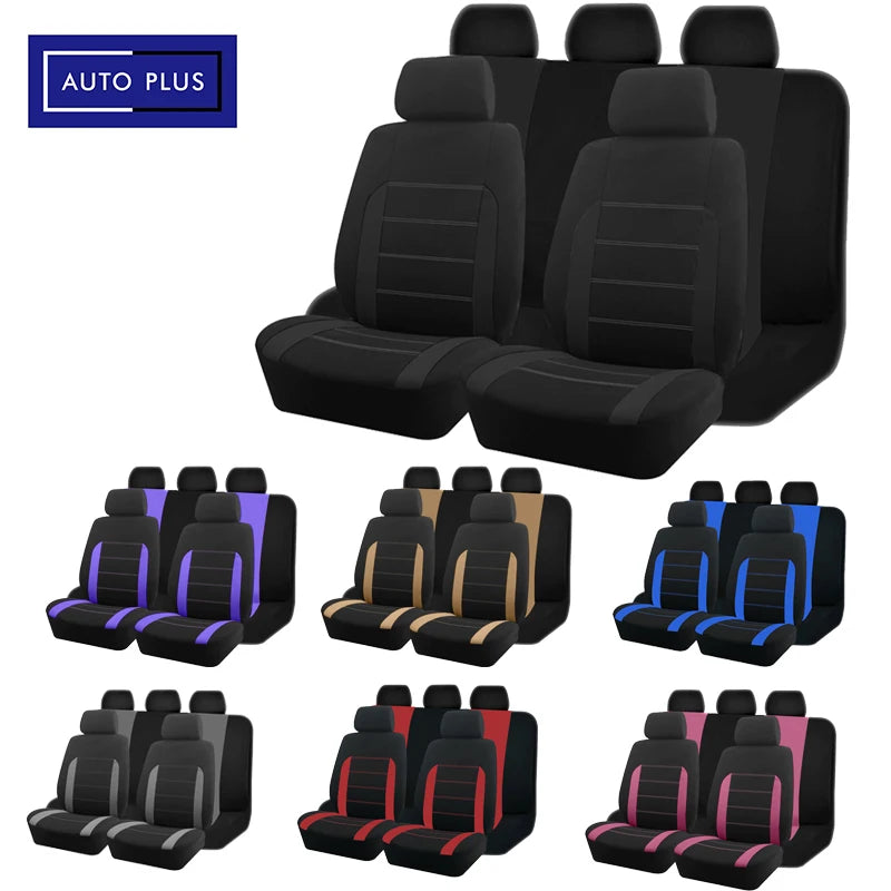 Universal Car Seat Covers — Full Set Front & Rear
