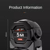 5m Fluorescent Steel Tape Measure with Self-Locking Mechanism