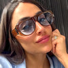 Lunettes ovales de créateur pour hommes et femmes