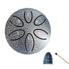 6-Note Steel Tongue Rain Drum for Outdoor Meditation & Relaxation