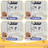 Soft Car Seat & Stroller Toy Set with Mirror, Crinkle, and Squeaky Sounds