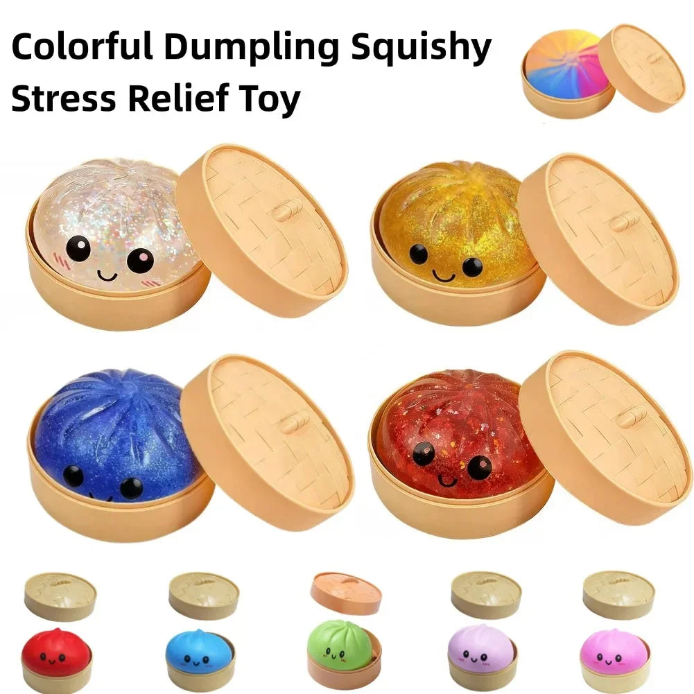 Colorful Squishy Stress Relief Dough Toy