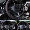 Premium Anti-Slip Leather Car Steering Wheel Cover