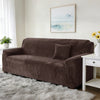 Stretch Velvet Non-Slip Sofa Cover for L-Shaped Couches