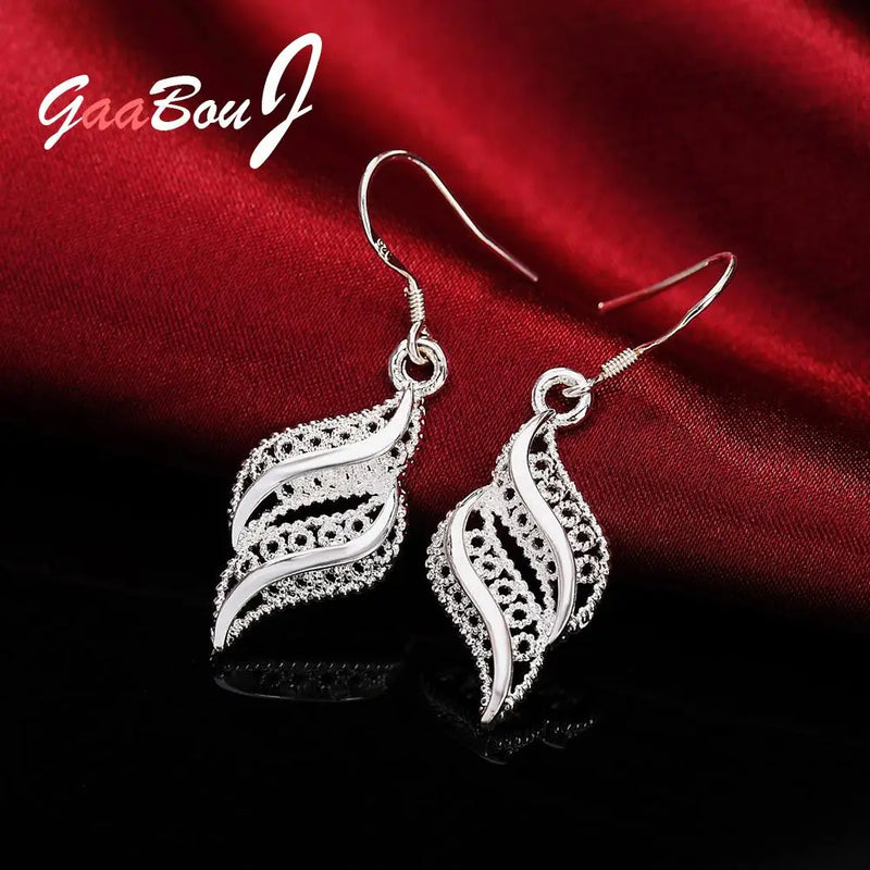 Vintage Sterling Silver Dangle Earrings