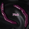 Carbon Fiber Texture Steering Wheel Cover - Anti-Slip & Comfortable Grip