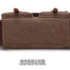 Vintage Canvas Messenger Bag for Men – Retro Crossbody Shoulder Bag