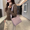 Minimalist Water-Resistant Nylon Crossbody Bag for Women