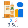 Three sets of Jue Fish air mattress patch kits containing vinyl glue and patches for professional repair.