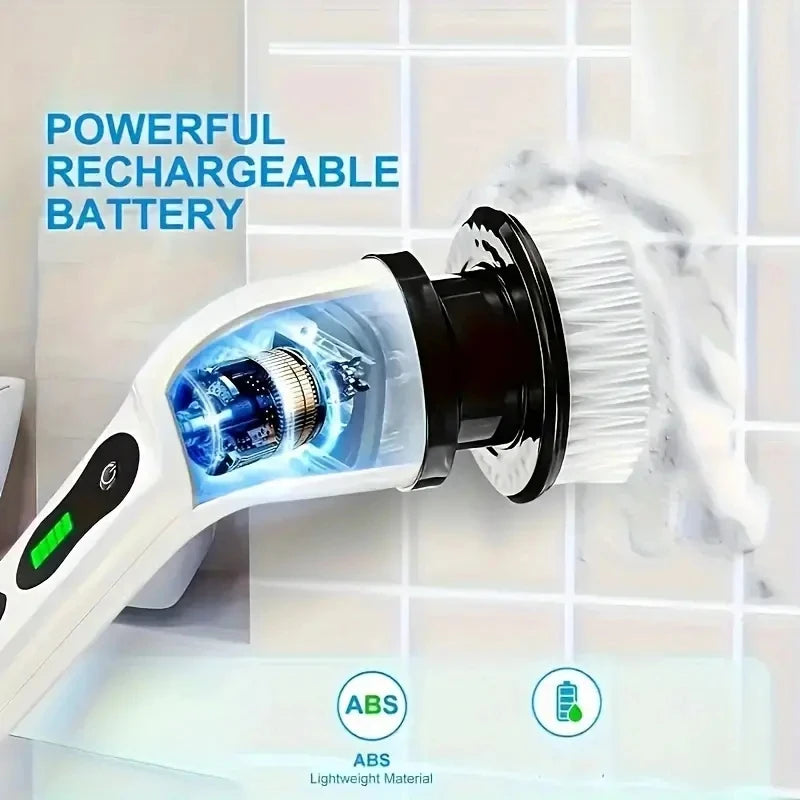 Mehrköpfige elektrische rotierende Reinigungsbürsten-Set