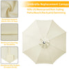 Waterproof Replacement Patio Umbrella Canopy