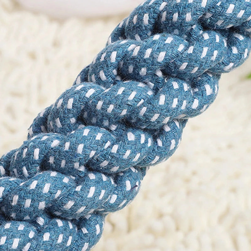 Double-Ring Cotton Dog Rope Toy