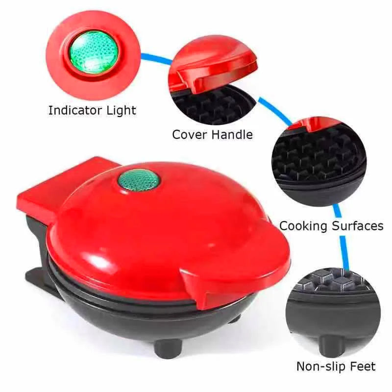 Compact Electric Waffle Maker