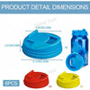 Reusable Silicone Can Covers (6-Pack)