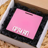 Personalized Acrylic Badge Holder with Custom Text